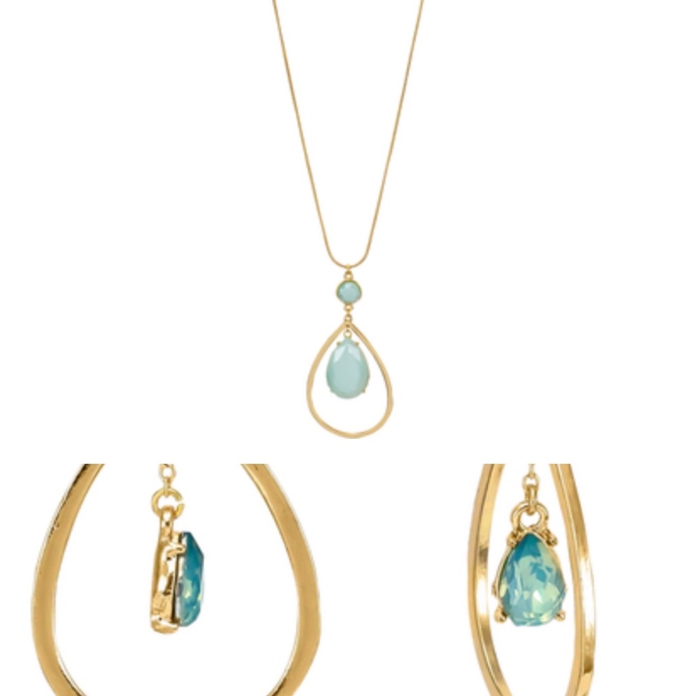 Carol Dauplaise necklace and earring set